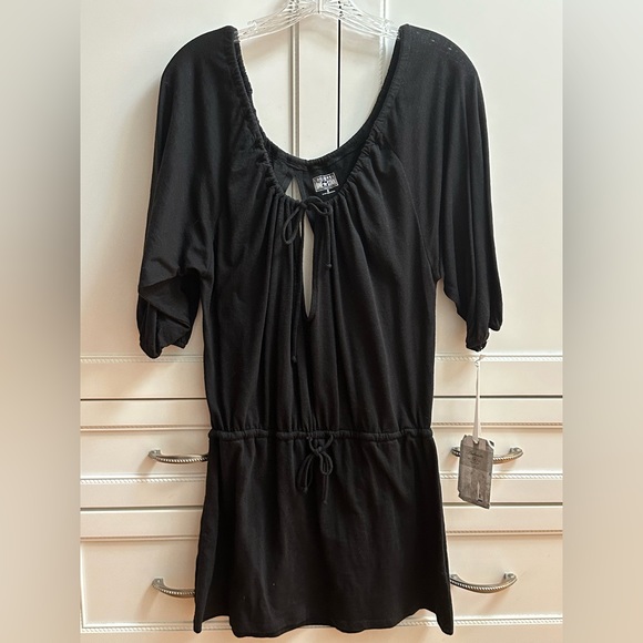 Converse 1 Star Black Small Bathing Suit Cover-Up NWT - Picture 1 of 7